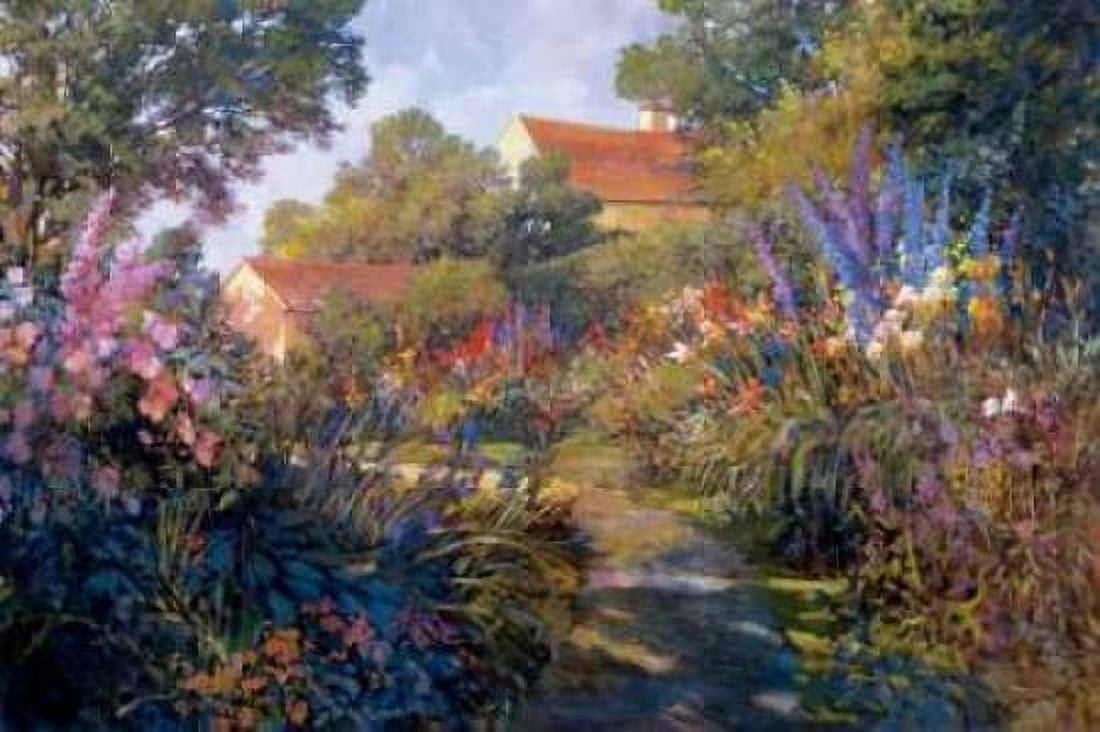 Annapolis Garden Canvas Art - Philip Craig (12 x 18)