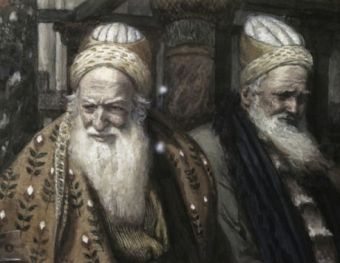 Annas & Caiaphas James Tissot (1836-1902French) Canvas Art - James Tissot (18 x 24)