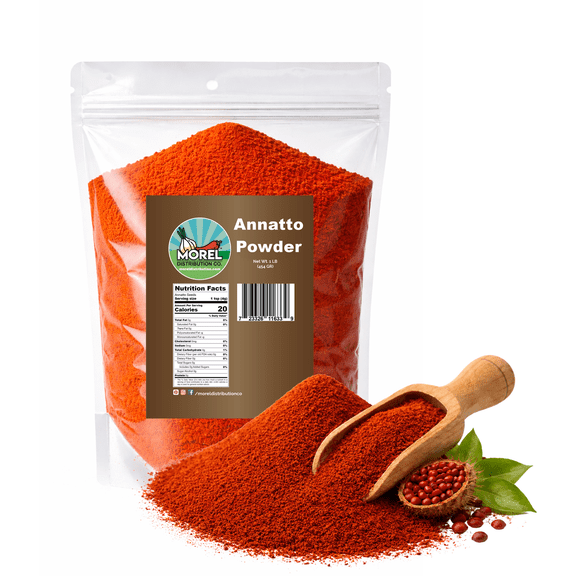 Annatto (Achiote) Powder Natural Color & Flavor Spice. 1 lb.