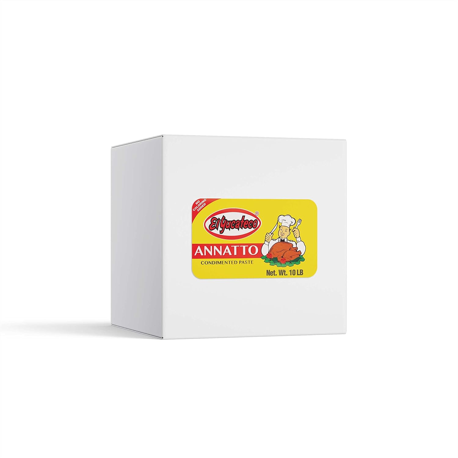 Annatto Paste 10 lb., Marinade for Grilled & Roasted Meat, Gluten Free