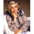 thumbnail image 1 of Anne Bancroft Pose in Floral Dress sitting on Chair Photo Print (8 x 10), 1 of 1