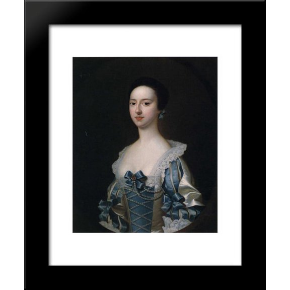 Anne Bateman, later Mrs. John Gisbourne 20x24 Framed Art Print by Joseph Wright