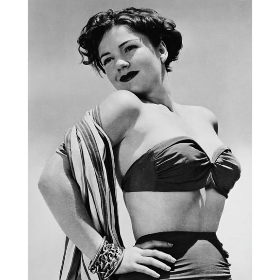 Anne Baxter Pushing Her Chest Out Summer Look 24x36 Classic Hollywood Poster