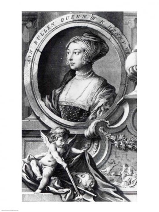 Anne Boleyn Canvas Art - Hans Holbein (18 x 24)