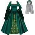 thumbnail image 1 of Women’s Anne Boleyn Tudor Queen Dress Renaissance Elizabethan Ball Gown Set, 1 of 9