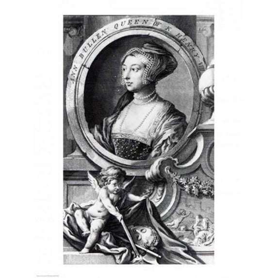 Anne Boleyn Poster Print by Hans Holbein - 24 x 36 in. - Large