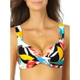 thumbnail image 1 of Anne Cole Signature Womens Modern Blooms Twist Front Bikini Top Style-21MT10585 Swimsuit, 1 of 2