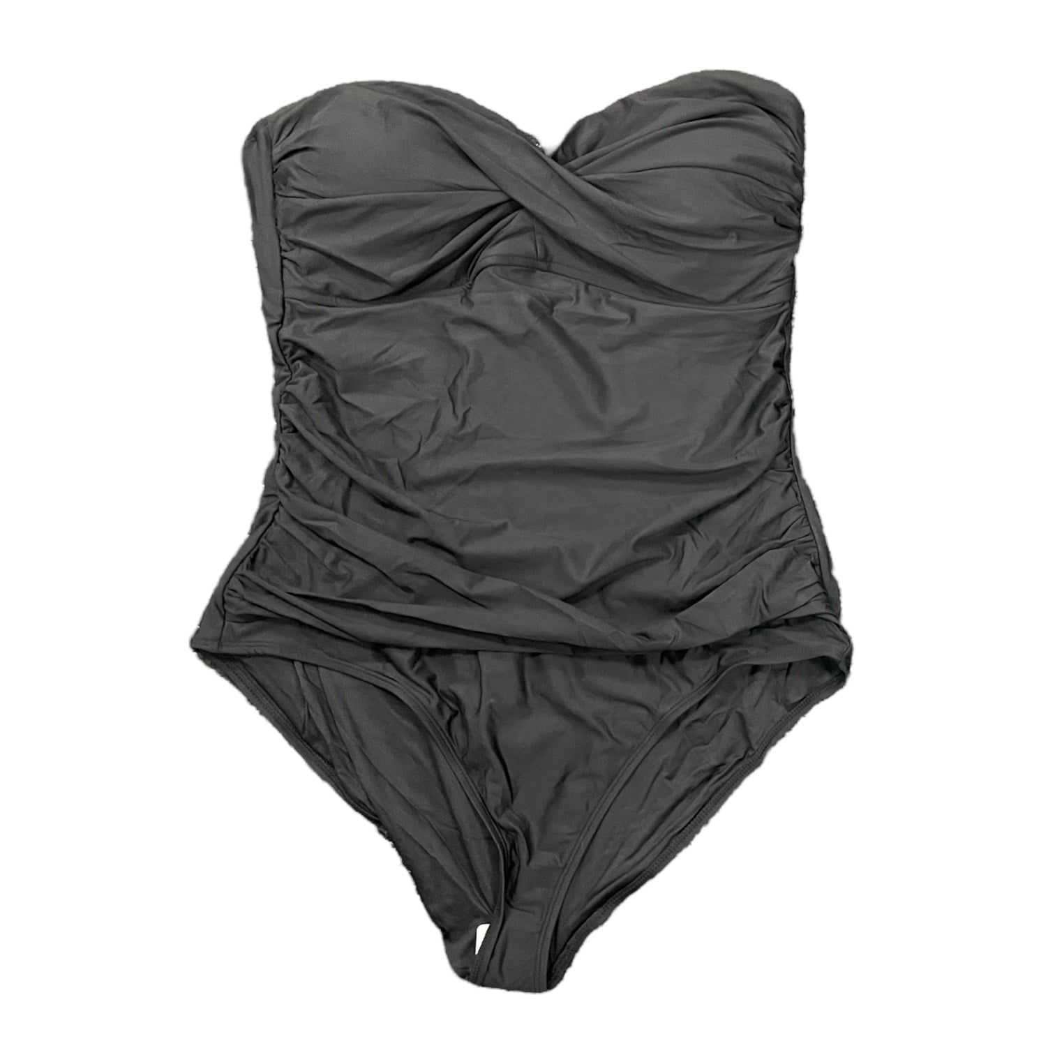 Anne Cole Twist Front Shirred with Removable Straps One