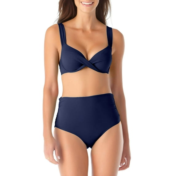 Anne Cole - Underwire Twist Front Bikini Swim Top