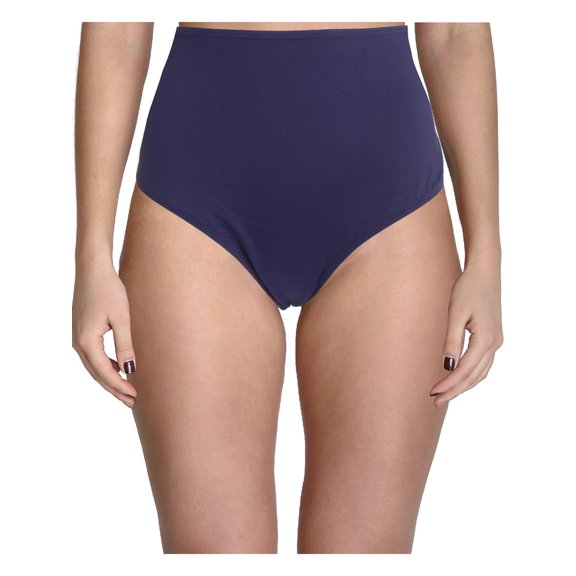 Anne Cole Womens Plus Color Blast Tummy Control High Waist Swim Bottom Separates