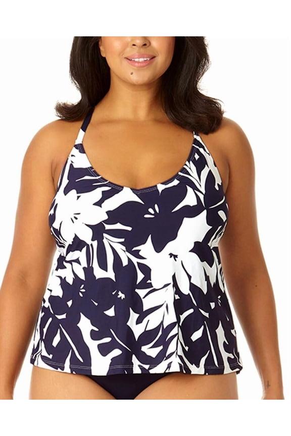 - Women's Easy Triangle Tankini Swim Top