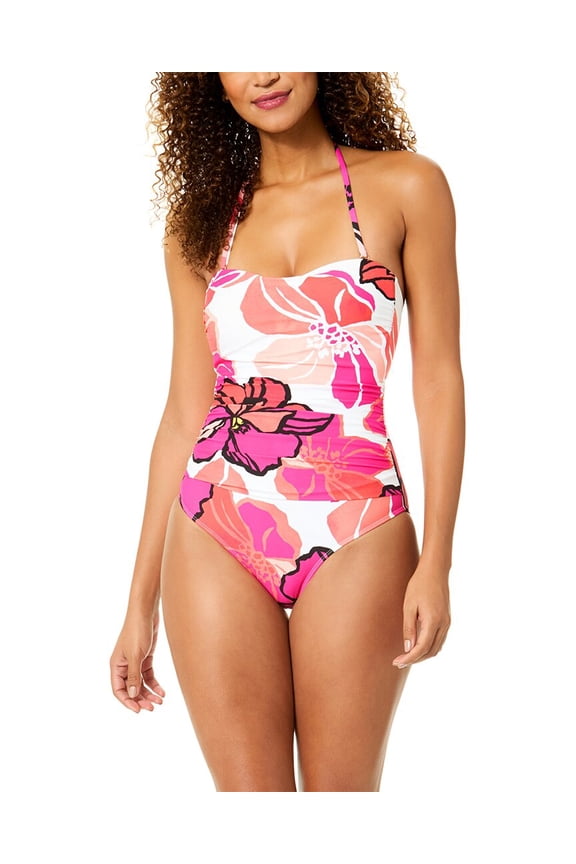 womens Strapless Bandeau One-Piece, 8