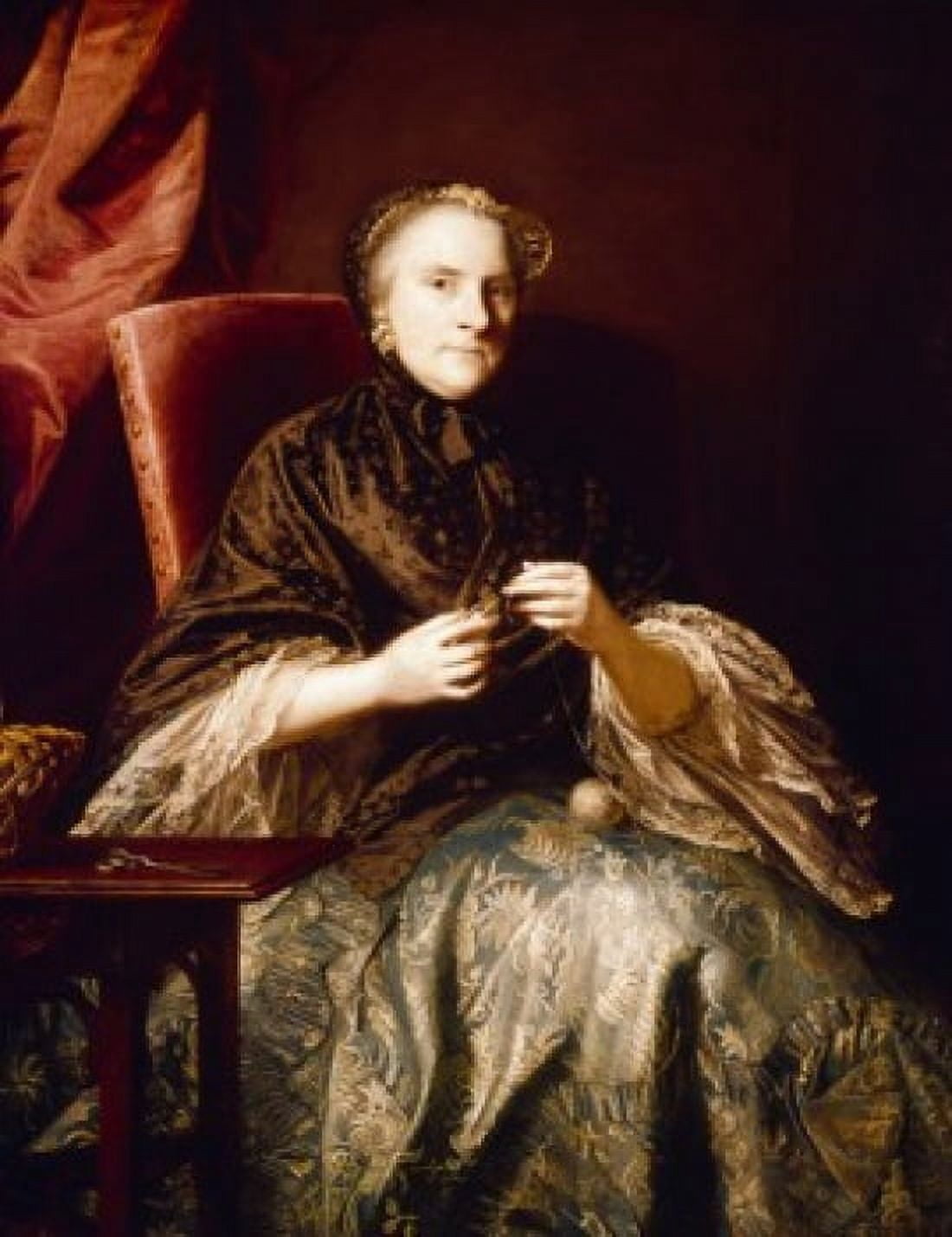 Anne Contessa of Albemarle by Sir Joshua Reynolds (1732-1792) UK London National Gallery Canvas Art - Sir Joshua Reynolds (18 x 24)