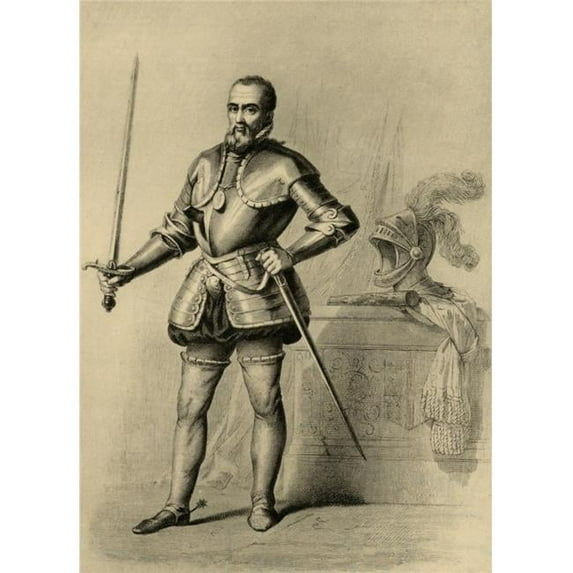 Anne De Montmorency First Duke of Montmorency 1493-1567 Soldier & Marshal Poster Print - Large - 24 x 36