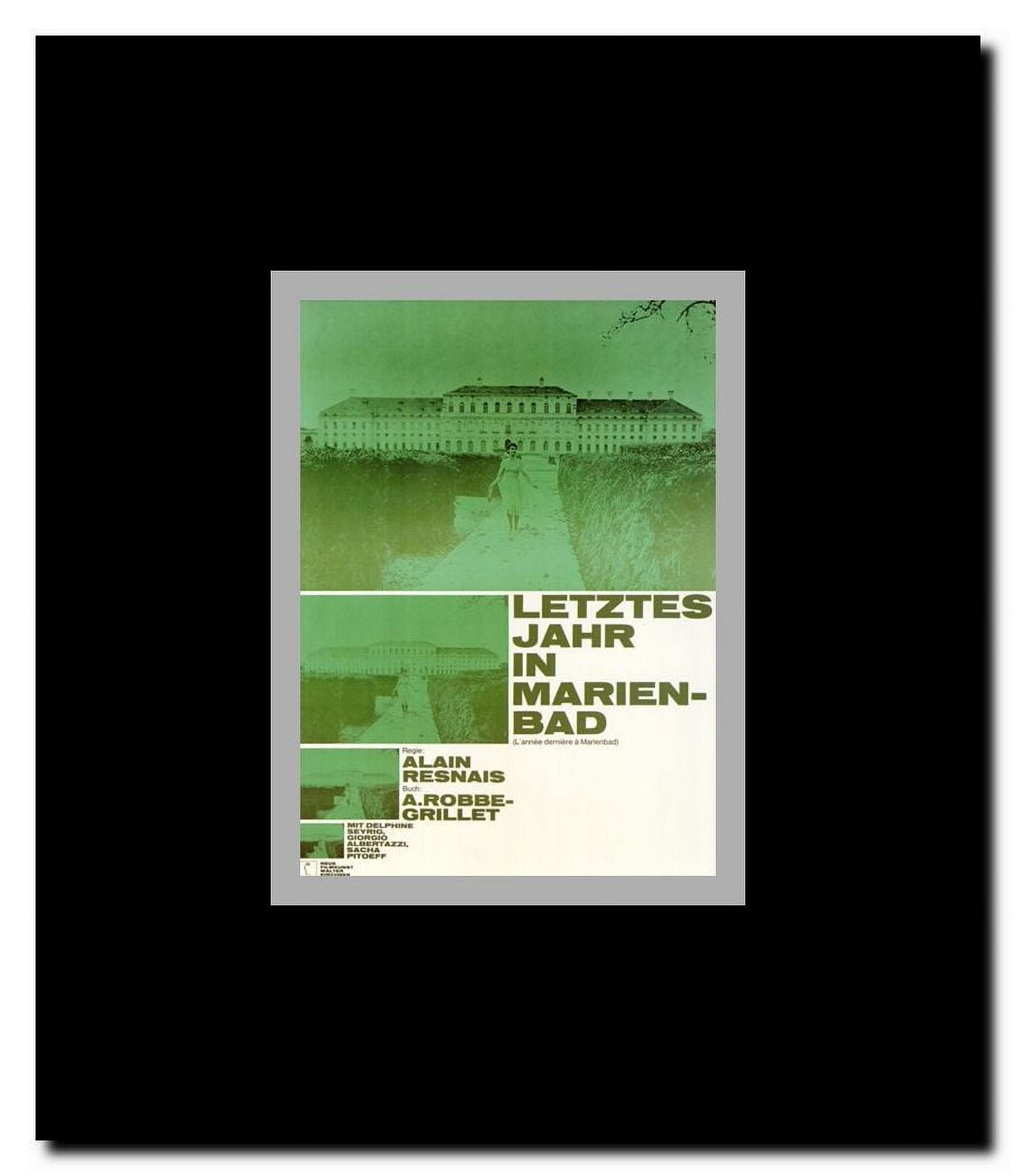 Anne Dernire Marienbad L' Framed Movie Poster
