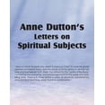 thumbnail image 1 of Anne Dutton's Letters on Spiritual Subjects, (Paperback), 1 of 1