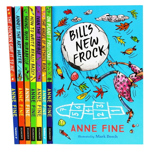 Anne Fine Collection 8 Books Set - Ages 7-12 - Paperback