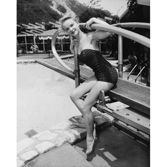 Anne Francis Summer Look Cheesecake 24x36 Classic Hollywood Poster
