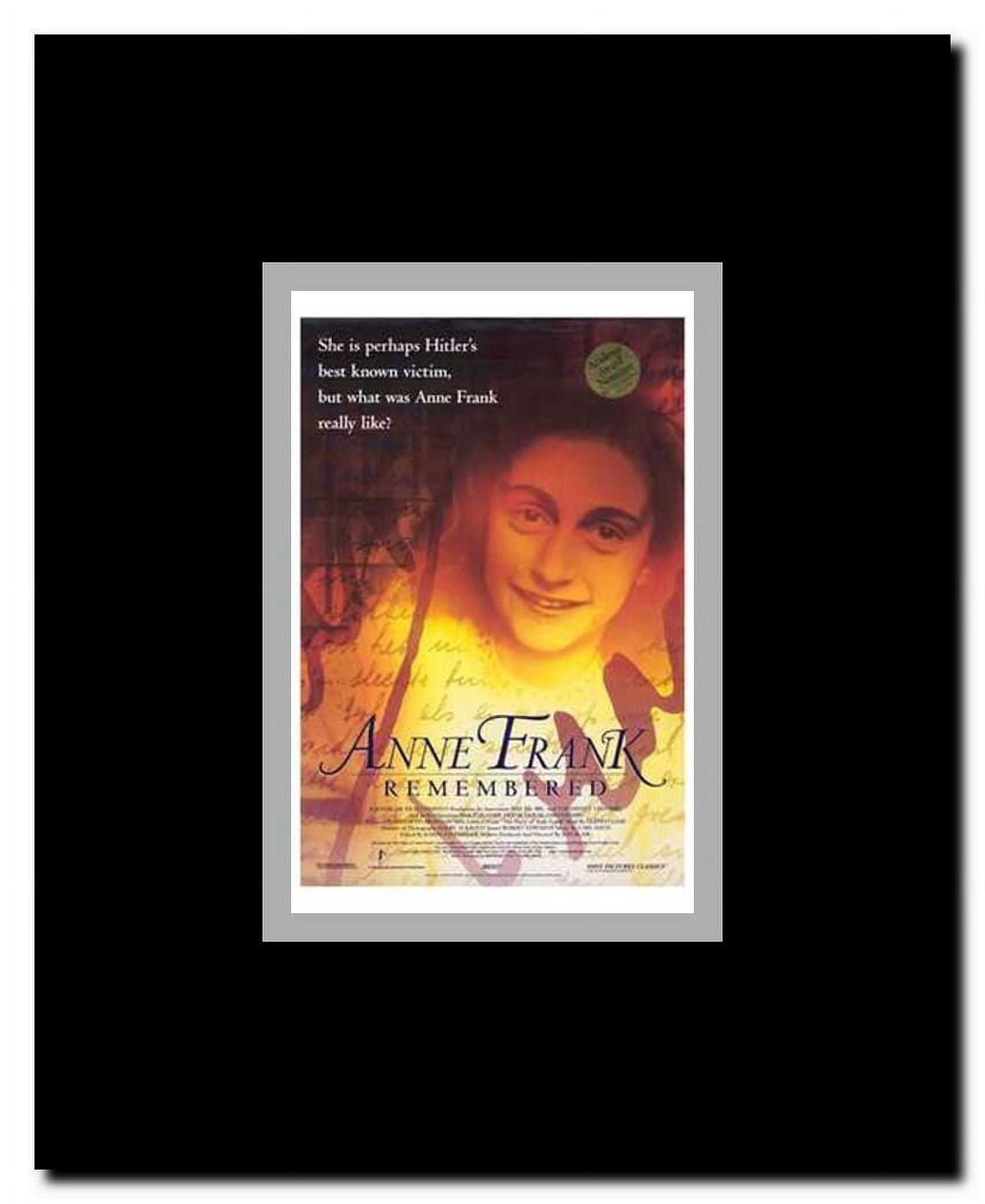 Anne Frank Remembered Framed Movie Poster