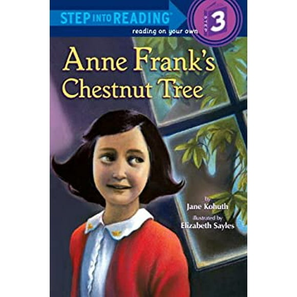 Pre-Owned Anne Franks Chestnut Tree Step into Reading Library Binding Jane Kohuth