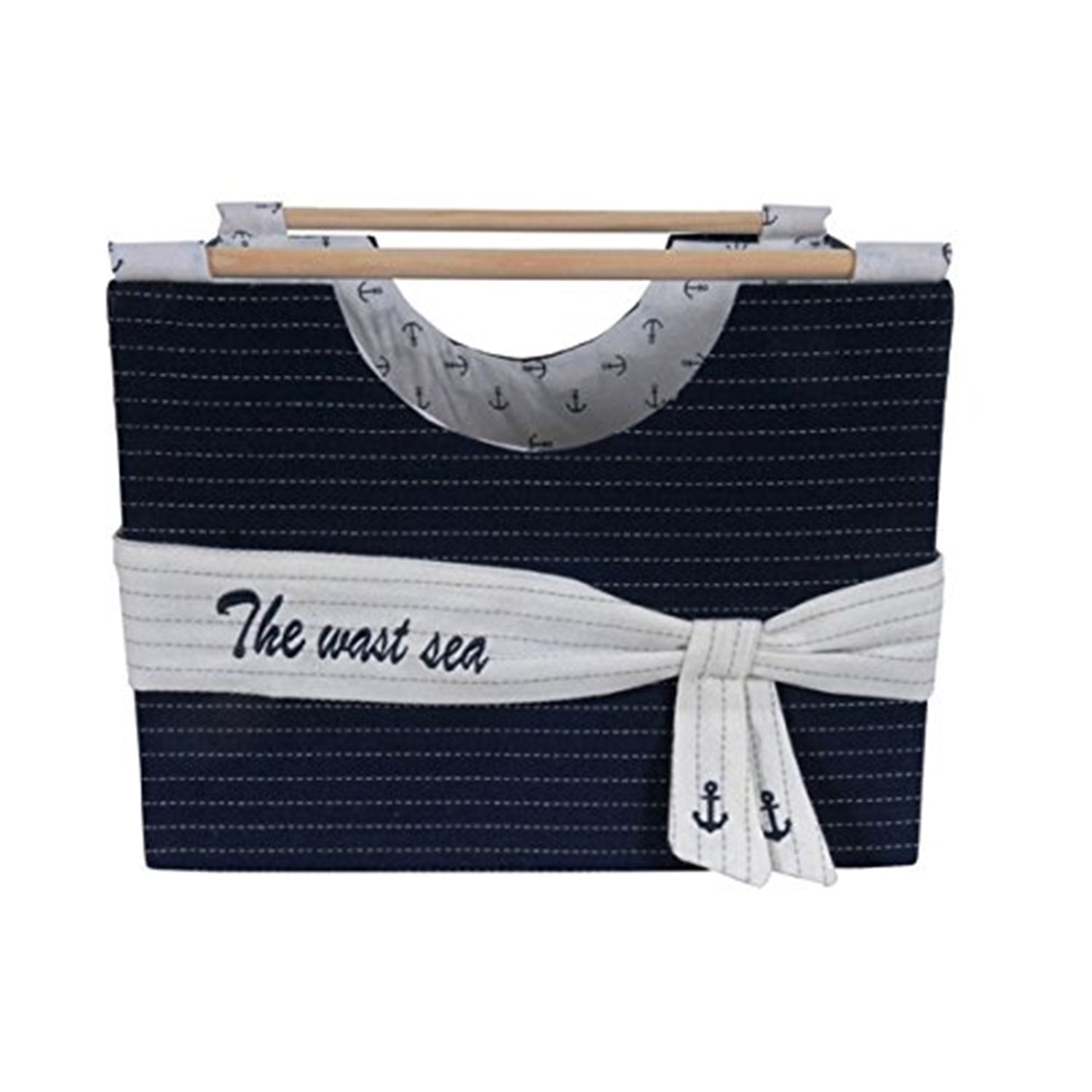 Elegant Trio Foldable Fabric Storage Baskets