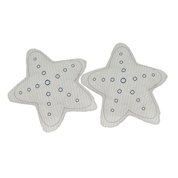 Anne Home - Star Pillow - White Set of 2