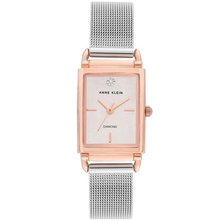 Anne Klein Women\'s Diamond Mesh Strap Watch Amazon.com: Anne Klein Women main image 4