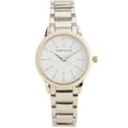 thumbnail image 1 of Anne Klein 3057WTTT Women's Silver Tone Bracelet Quartz Watch, 1 of 2