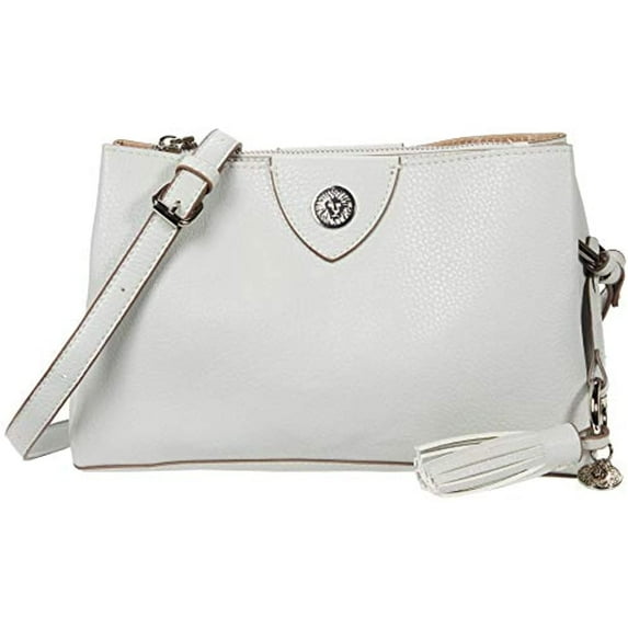 Anne Klein A-Hinge Pebble Crossbody Sage One Size
