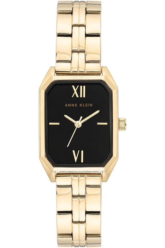 Female Bracelet Wristwatch, Gold & Black