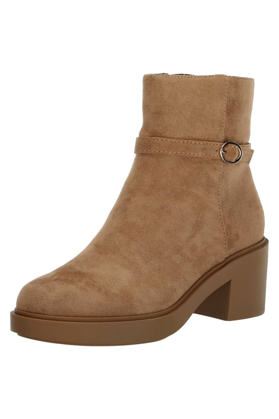 Fenix Ankle Boot Dark Natural FENI01F9-251 Women's Size 8