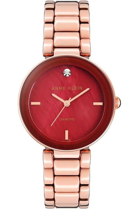 Genuine Diamond Dial Ladies Watch