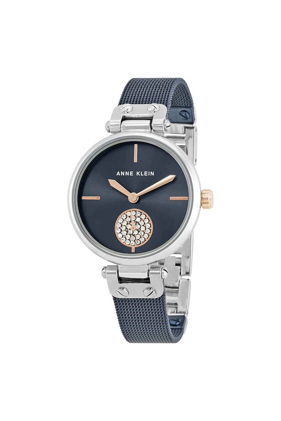 Navy Dial Blue Mesh Ladies Watch 3001BLRT