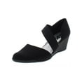 thumbnail image 1 of Anne Klein Sport Womens Tara 2 Round Toe Slip On Wedge Heels, 1 of 3