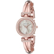 Anne Klein Womens AK-2238RGST Rose-Gold Stainless-Steel Japanese Quartz Fashion Watch