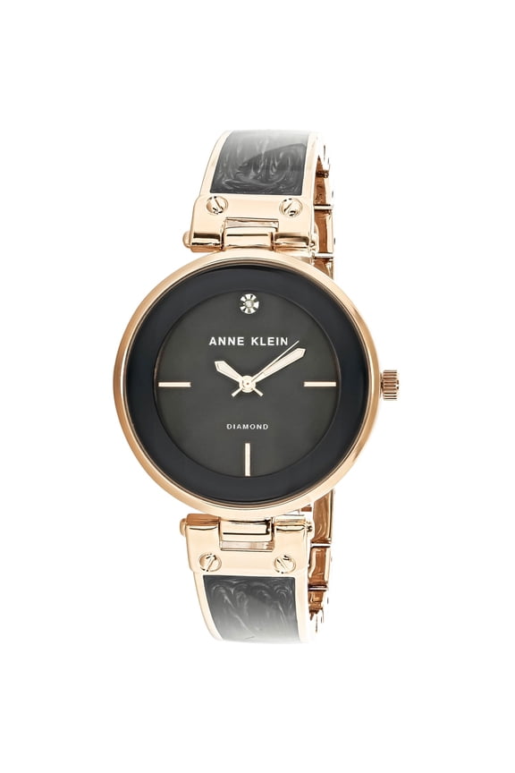 Women's AK-2512GYRG Rose-Gold Stainless-Steel Japanese Quartz Fashion Watch