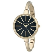 Anne Klein Womens Bangle Bracelet and Watch AK-1470GBST