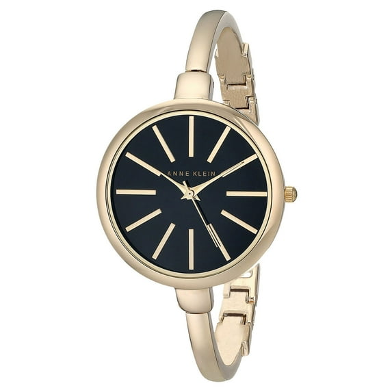 Anne Klein Women's Bangle Bracelet and Watch AK-1470GBST