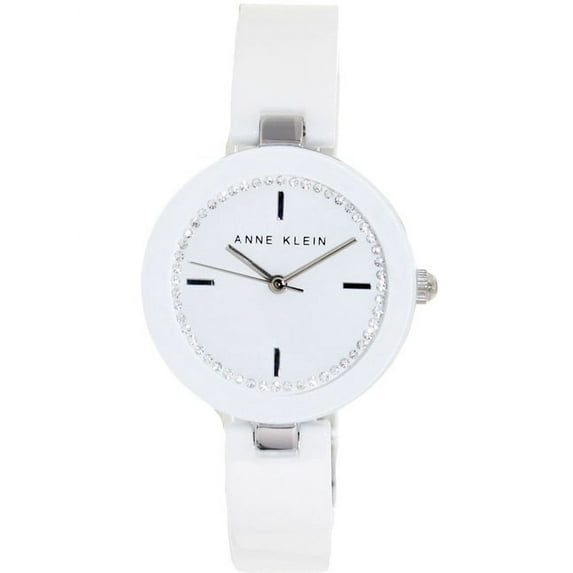 Anne Klein Women's Classic Watch Quartz Mineral Crystal AK-1315WTWT
