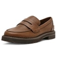 thumbnail image 1 of Anne Klein Emmylou Flat Loafers Slip on Shoes for Women with Cushioned Insole, Flexible Iflex Support, Low Heel Pull on Footwear, 1 of 7