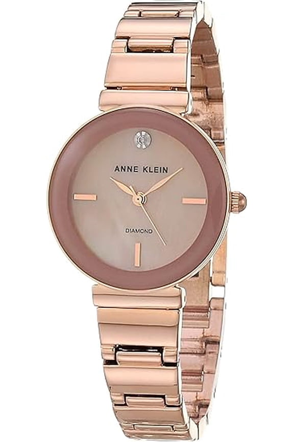 Women's Genuine Diamond Dial Bracelet Watch