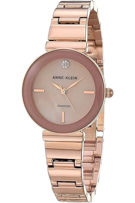 Women's Genuine Diamond Dial Bracelet Watch