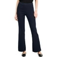 thumbnail image 1 of Anne Klein Women's High Rise Pull On Flare Jeans Blue Size 16W, 1 of 3