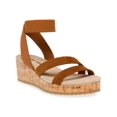 thumbnail image 1 of Anne Klein Womens Alyson Ankle Strap Slingback Wedge Sandals, 1 of 3