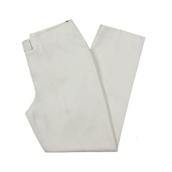 Anne Klein Womens Bowie High Rise Office Straight Leg Pants