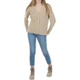 thumbnail image 1 of Anne Klein Womens Cable Knit Layering Cardigan Sweater, 1 of 2