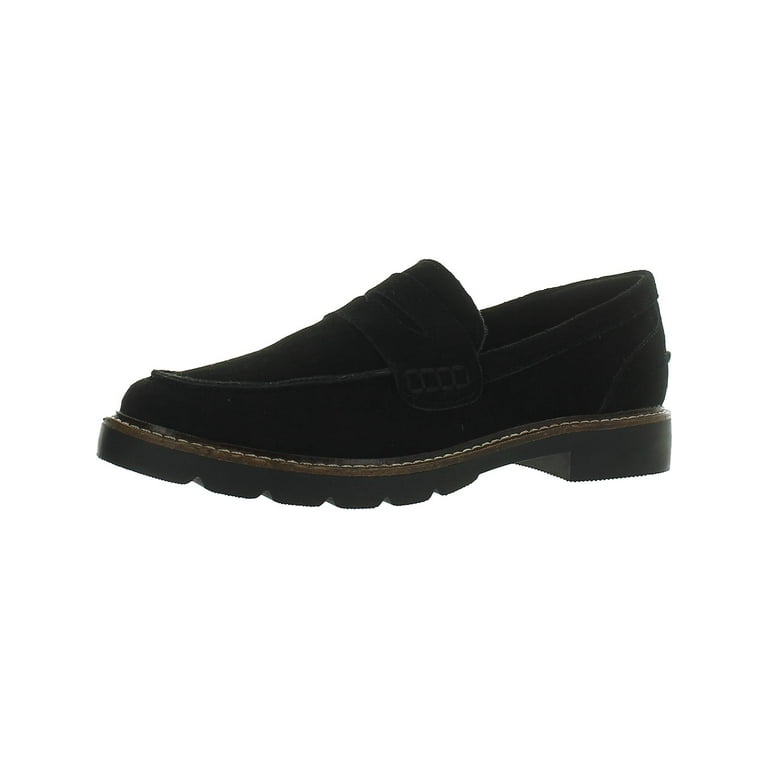 Anne Klein Womens ELIA Suede Slip On Loafers Walmart