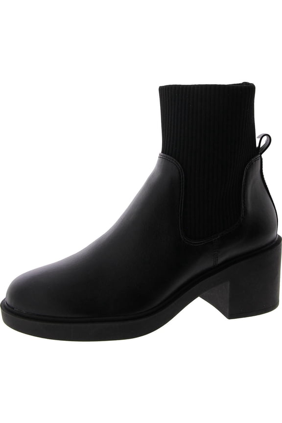 Womens Faria Leather Ankle Chelsea Boots