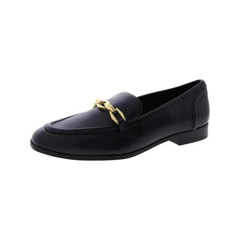 Anne Klein Womens Faux Leather Slip On Loafers Walmart