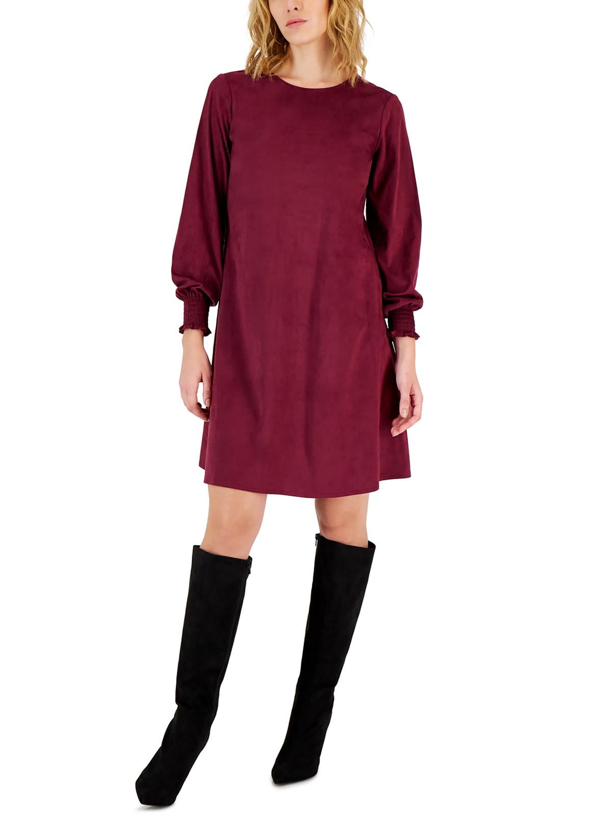 anne klein short dresses Anne Klein Smocked Trapeze Dress